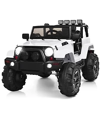 12V Electric Ride On Truck with Parental Remote Control and Led Lights