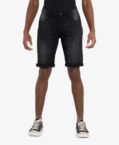 Cultura Men's Roll Up Denim Shorts