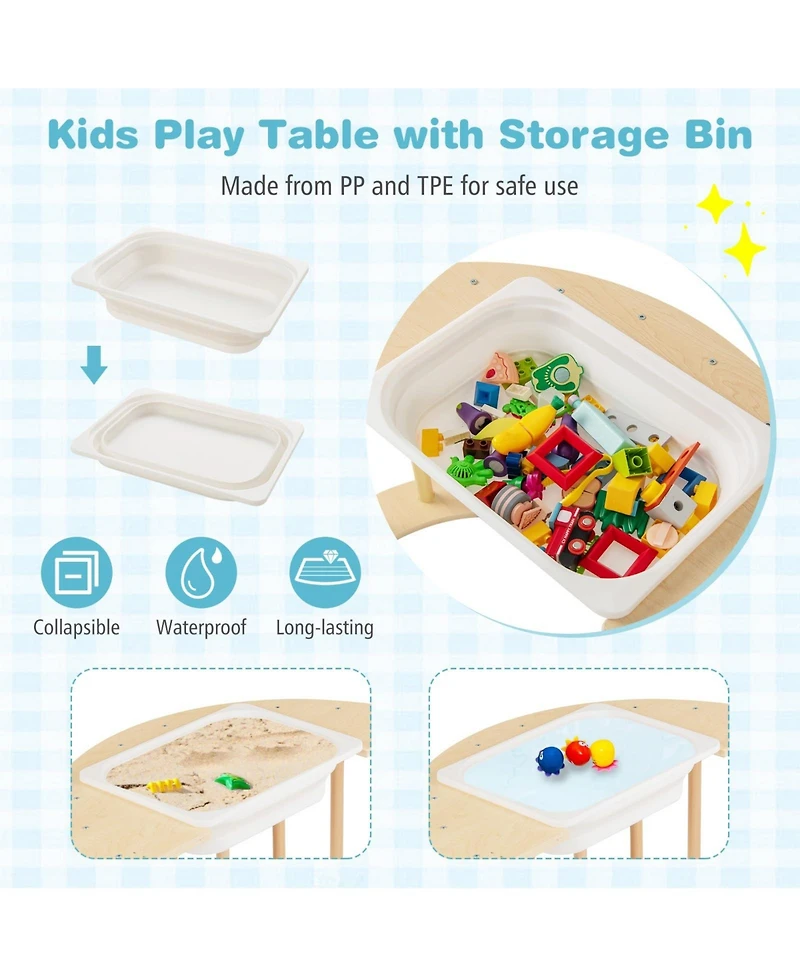 6 in 1 Kids Climbing Arch Playset wIth Removable Cushion and Stoppers