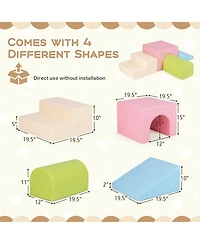 Climb and Crawl Foam Block Play Set for Infant Baby