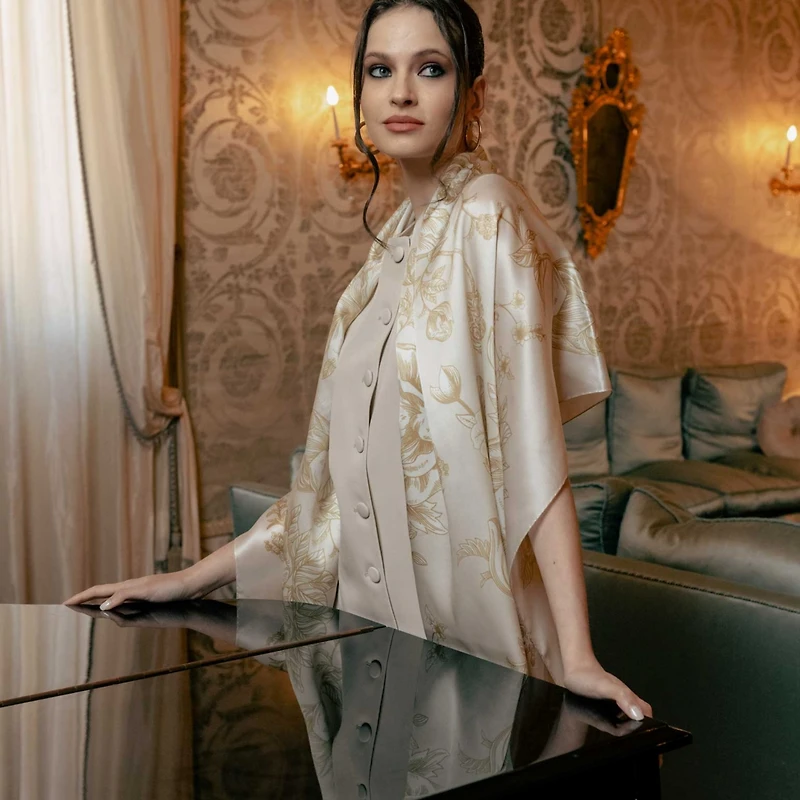 Isabella - Silk Scarf/Shawl for Women