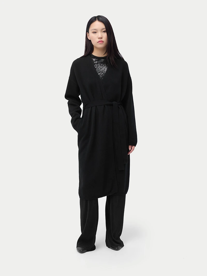 Gobi Cashmere Maternity Long Robe