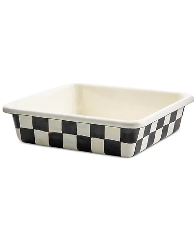 MacKenzie-Childs Courtly Check 8" Square Baking Pan