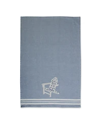 Design Imports Lakeside Embellished Kitchen Dishtowel, Set of 3