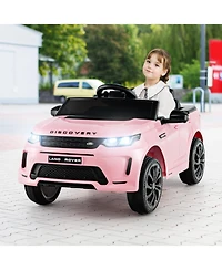 12V Kids Ride On Car with Remote Control Lockable Doors Slow Start System and Led Lights