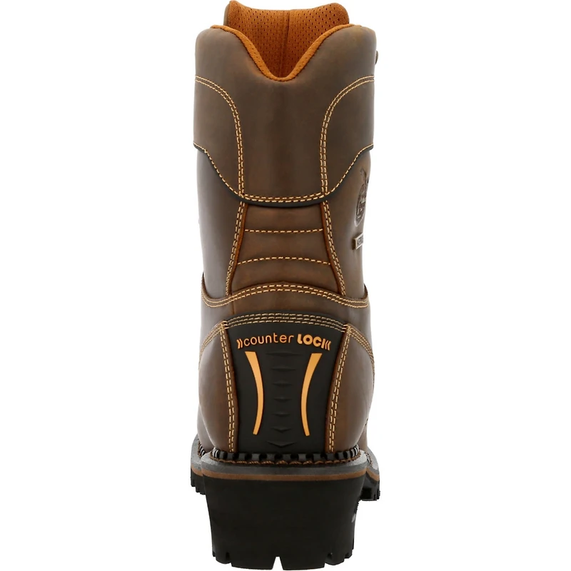 Georgia Boot Men's Amp Lt Logger Composite Toe Insulated Waterproof Work Boot
