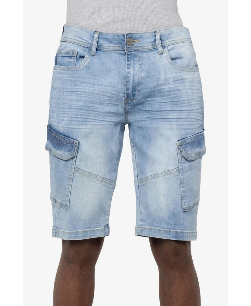 Xray Men's 12" Denim Cargo Shorts