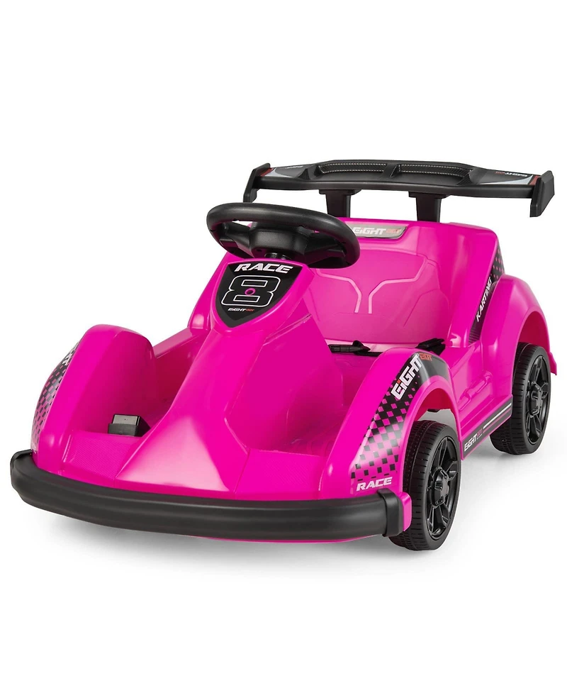 6V Kids Ride On Go Cart with Remote Control and Safety Belt