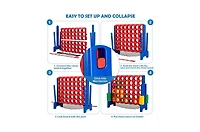 4-to-Score Giant Game Set with Net Storage