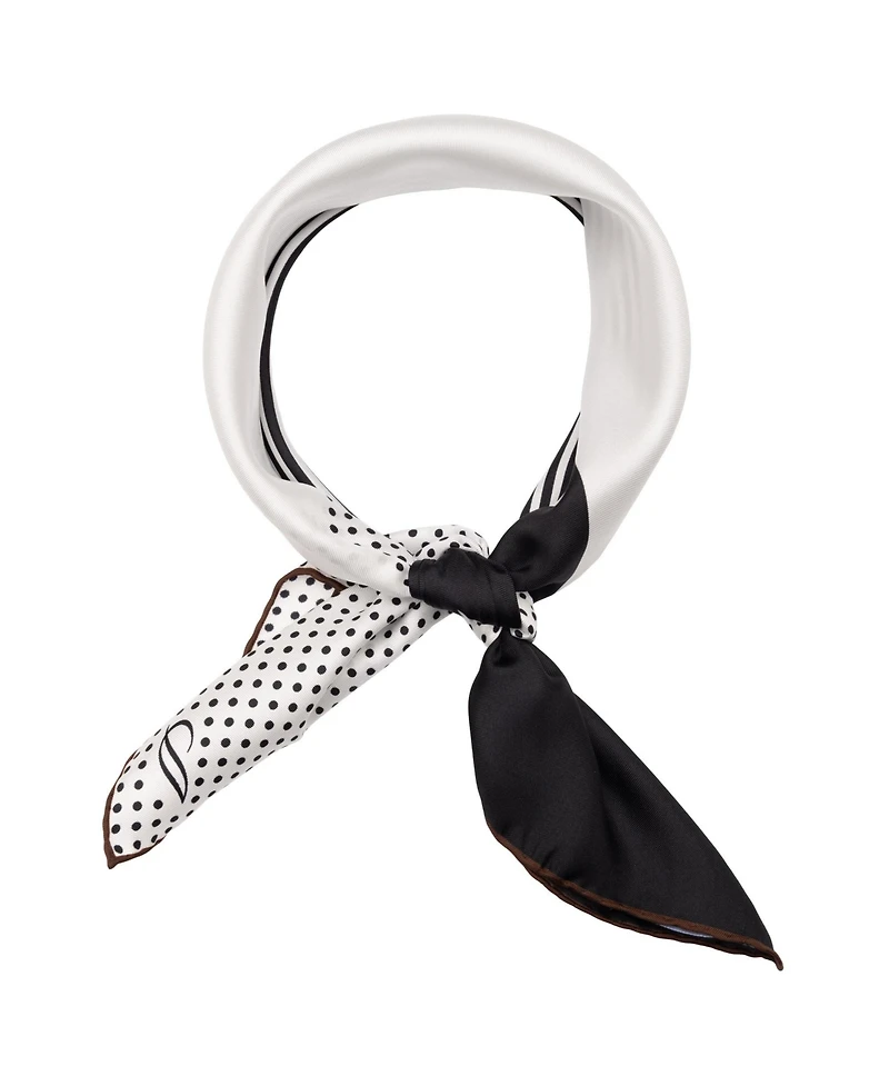 Elizabetta Men's Santino - Hand Rolled Silk Neckerchief for Men
