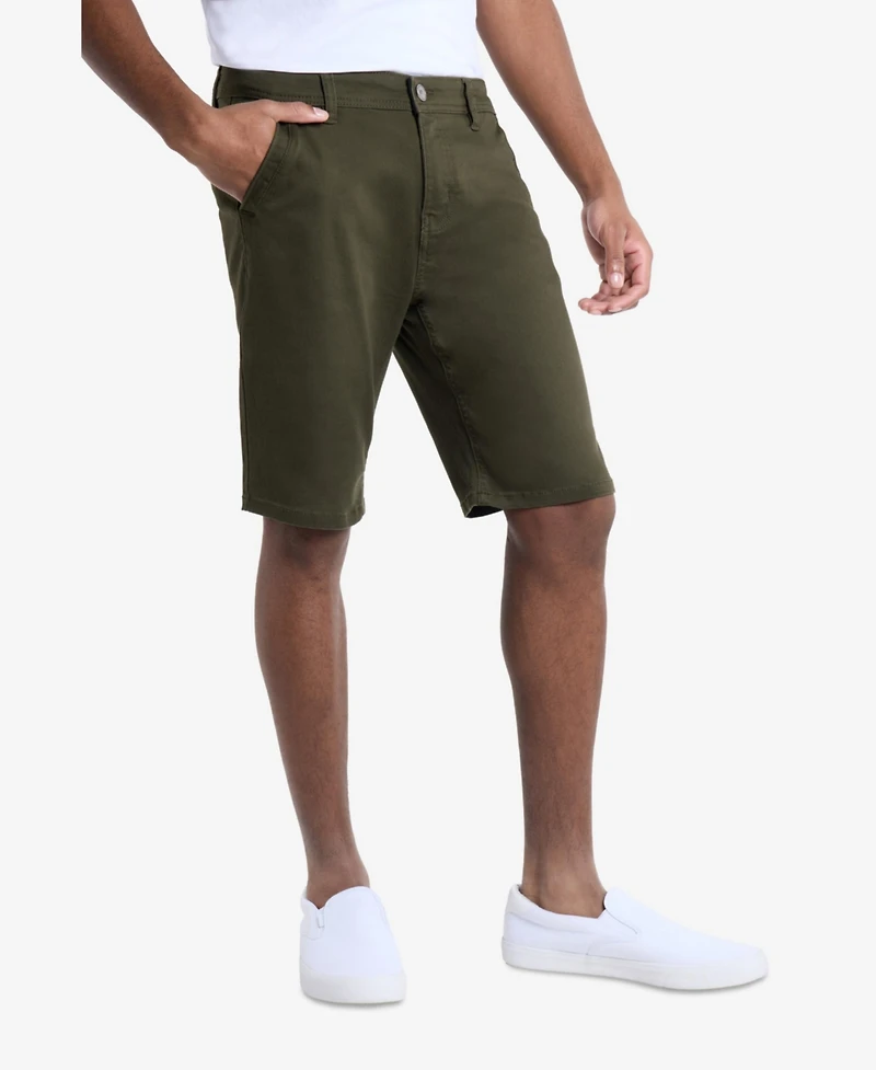 Xray Men's Flat Front 10.5" Chino Shorts
