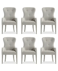 Cornelia 6-Pc. Tufted Arm Chair Set