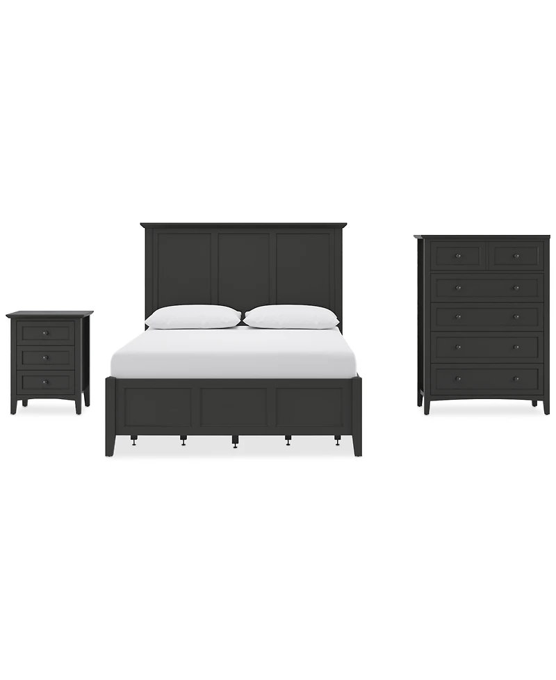 Hedworth Full Storage 3-Pc. Set (Bed