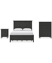 Hedworth Full Storage 3-Pc. Set (Bed