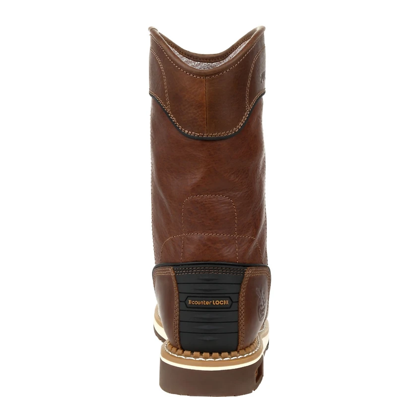 Georgia Boot Men's Amp Lt Wedge Waterproof Pull On Work