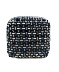 Compact Polyester Ottoman – Lightweight and Easy to Move for Any Space