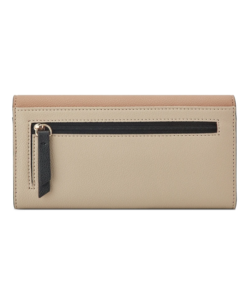 Nine West Mary Checksec Zipper Wallet