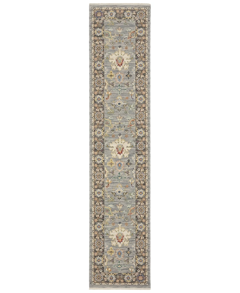 Oriental Weavers Lucca 846D1 2'6"x12' Runner Area Rug