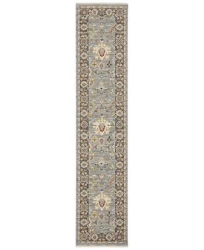 Oriental Weavers Lucca 846D1 2'6"x12' Runner Area Rug