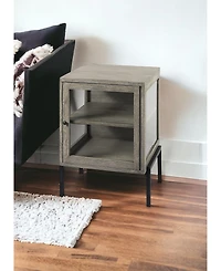 Solid Wood Square End Table for Living Room or Bedroom