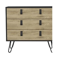 Three Drawer Dresser for Bedroom Organization and Storage Solutions