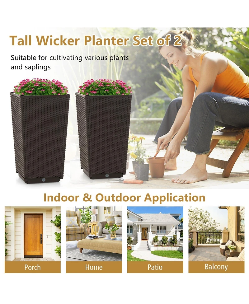 Large Garden Potting Bench Table with Display Rack and Hidden Sink-Natural