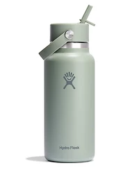 Hydro Flask oz Wide Mouth with Flex Straw Cap
