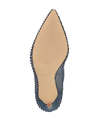 Nine West Women's Fresh Rhinestone Mesh Stiletto Pumps