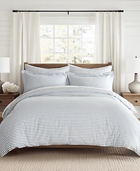 Levtex Tobago Stripe Reversible 2-Pc. Duvet Cover Set, Twin