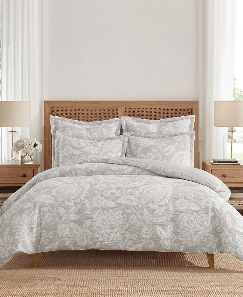 Levtex Sarrah Textured 3-Pc. Duvet Cover Set