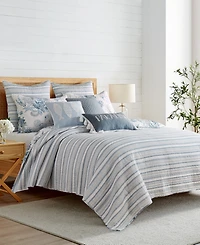 Levtex Coral Landing Reversible 3-Pc. Quilt Set