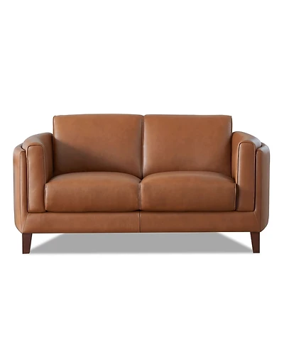 Hydeline Maui 65" Top Grain Leather Loveseat