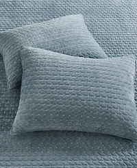 Levtex Velvet Stitch Reversible 3-Pc. Quilt Set, King/California King