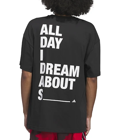 adidas Men's All Day Logo Graphic T-Shirt