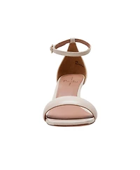 Hannah | Low Kitten Heel Dress Sandal with Delicate Ankle Strap