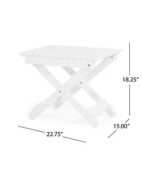 Outdoor Acacia Wood Folding Wooden Side Table