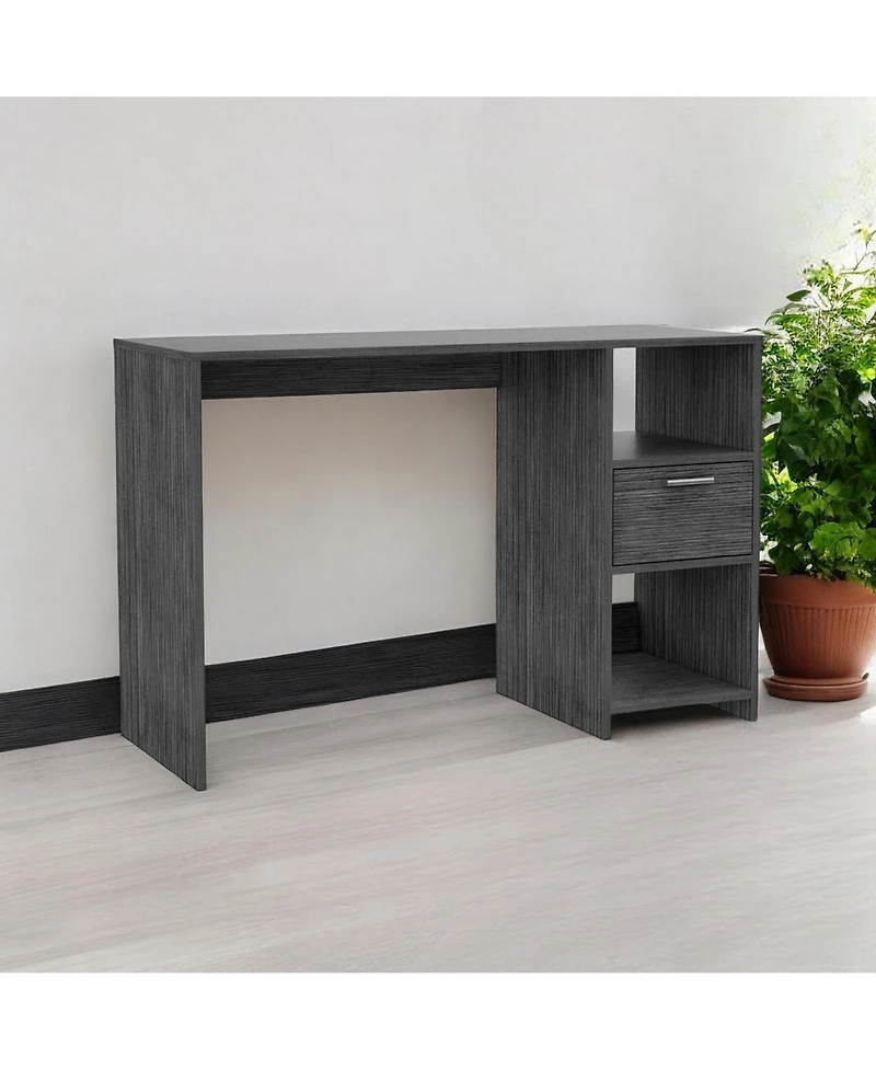 Sturdy Computer Desk with Large Work Surface and Drawers