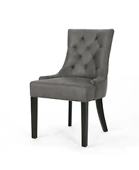 Streamdale Diamond Stitch Slate Dining Chairs