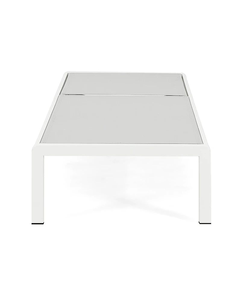 Streamdale Aluminum Outdoor Chaise Lounge Set (2)