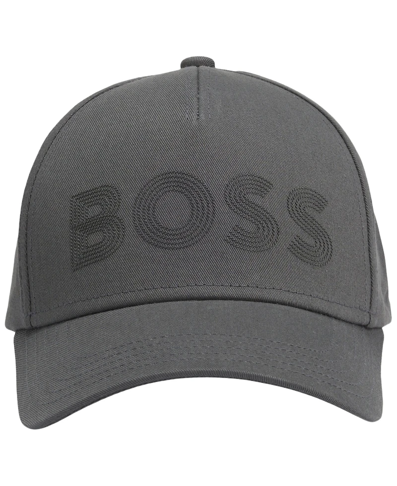 Boss by Hugo Boss Men's Logo Artwork Cotton-Twill Hat