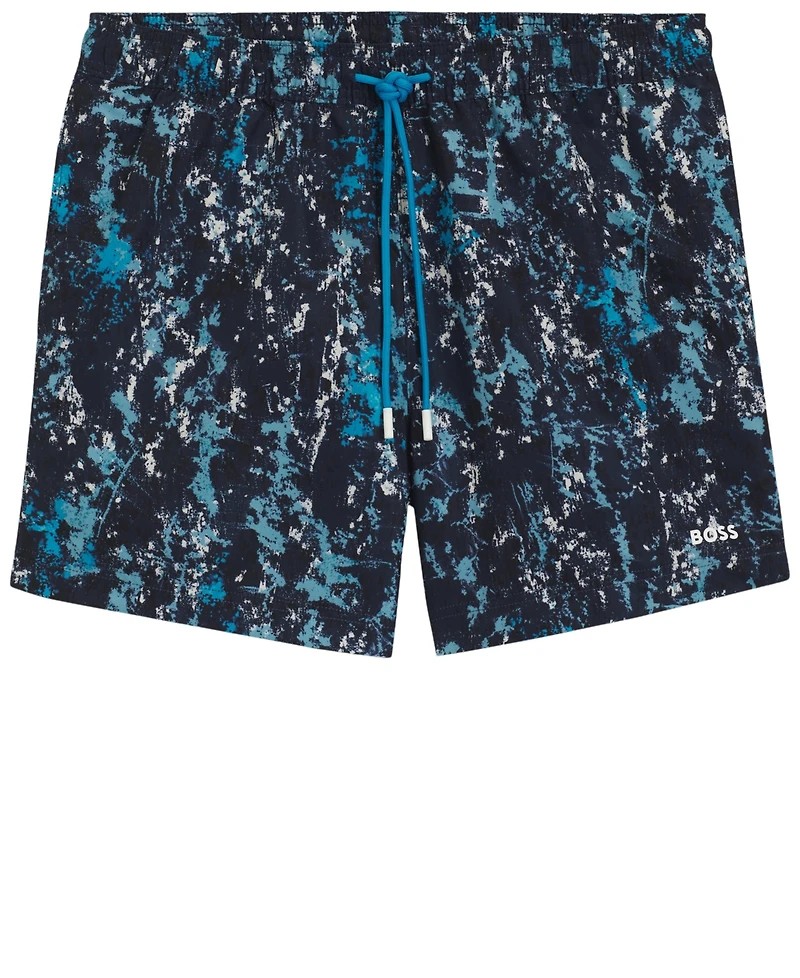 Boss by Hugo Men's Printed Swimsuit