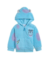 Monsters Inc. Little Boys Cosplay Hoodie Cozy Sherpa