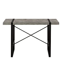 Compact Computer Desk with Sturdy Metal Frame