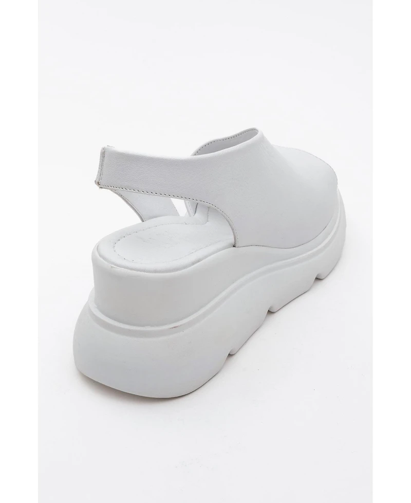 Agusto Leather Platform Sandal (Women)