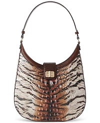 Brahmin Fallon Feline Hermosa Leather Shoulder Bag