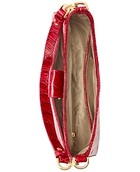 Brahmin Esme Sriracha Vanderbilt Small Leather Shoulder Bag
