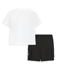Scotch & Soda Big Boys 2-Piece T-Shirt and Shorts Set