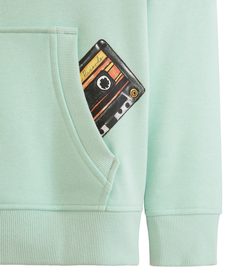 Scotch & Soda Big Boys Graphic Fleece Sweatshirt