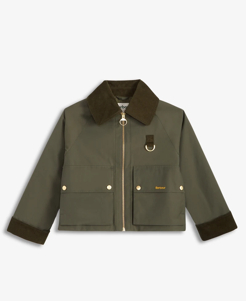 Barbour Women's Nora Oversized-Collar Utility Jacket, Exclusively at Macy's