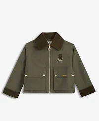Barbour Women's Nora Oversized-Collar Utility Jacket, Exclusively at Macy's